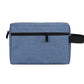 Trousse de Toilette Voyage Canvas 22 cm – Étanche & Poche Frontale