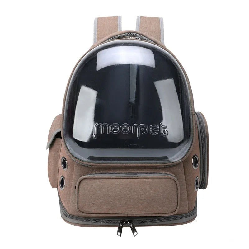 Sac à Dos Transparent pour Chat – Transport Confortable & Respirant