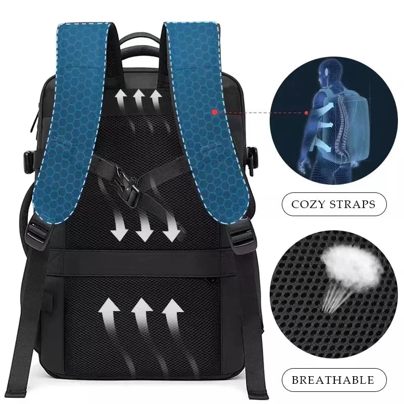 Sac à Dos Business & Voyage BANGE – 17.3’’ USB Étanche