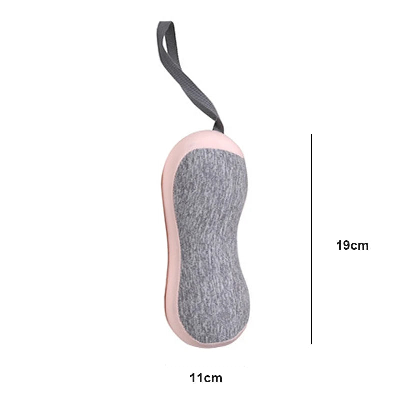 Mini coussin de voyage portatif en U pour soutien cervical et repos nomade
