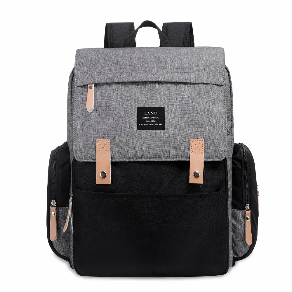 Sac à langer LANDUO grande capacité – Sac à dos multifonction pour maman et bébé