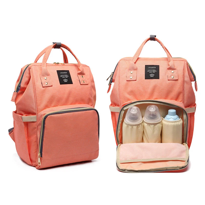 Sac à Dos à Langer Oxford Multifonction – Grande Capacité & Compartiments Isothermes