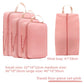 Set de 4 cubes de rangement compressibles en polyester imperméable pour valise