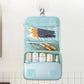 Trousse de toilette suspendue en Oxford avec compartiments multiples