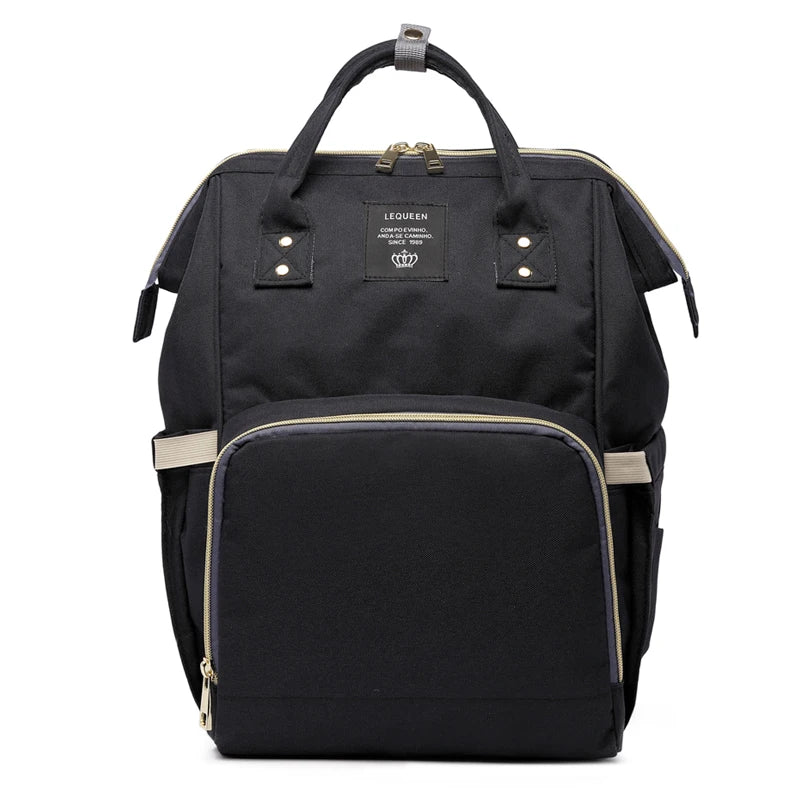 Sac à Dos à Langer Oxford Multifonction – Grande Capacité & Compartiments Isothermes