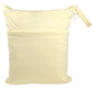 Sac bébé étanche réutilisable deux compartiments rangement couches et vêtements