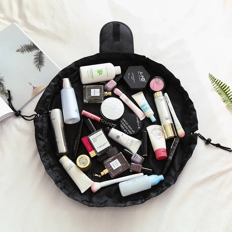Trousse de Maquillage à Cordon – Sac Cosmétique Imperméable Grande Capacité