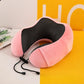 Coussin de voyage en mousse mémoire forme U avec soutien cervical et confort aérien