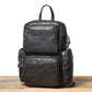Sac à dos compact en cuir véritable