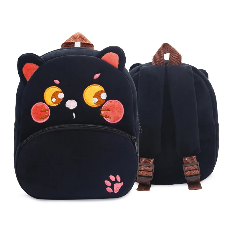Sac à dos enfant animaux en peluche