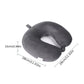 Coussin de voyage en mousse U-Shape avec housse douce et sangle de maintien