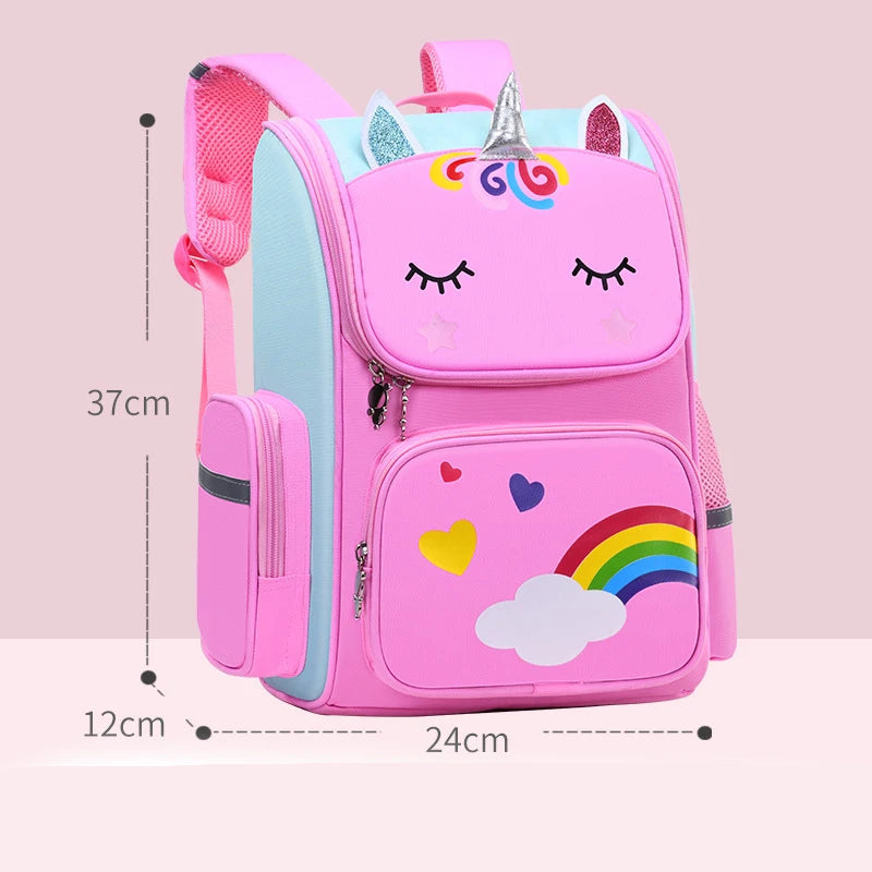 Sac à dos fille licorne waterproof grande capacité