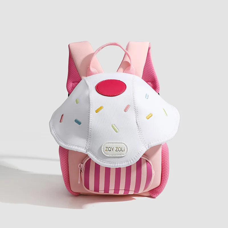 Sac à dos enfant champignon en toile