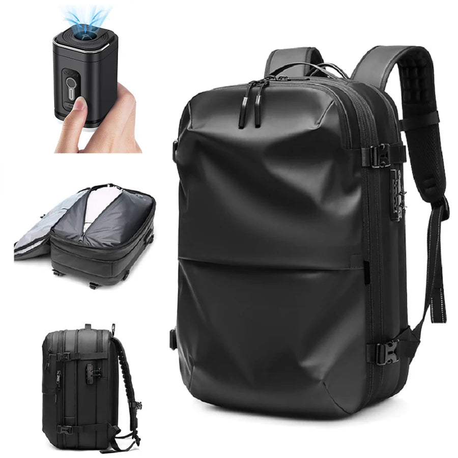 Sac à Dos de Voyage Compression XXL 17’’ – Oxford Imperméable