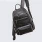 Sac à dos en cuir véritable format compact