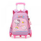 Sac à dos à roulettes enfant Hello Kitty