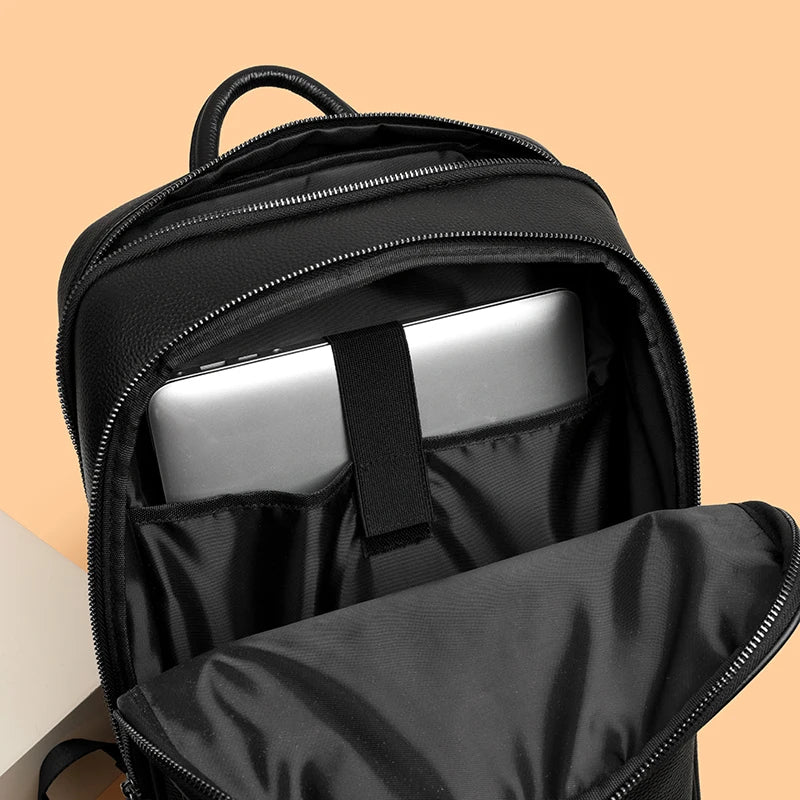 Sac à dos homme cuir véritable luxe business
