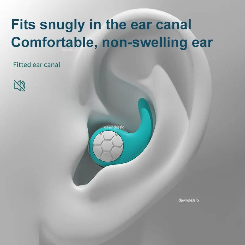 Bouchons d’oreilles en silicone anti-bruit T1 étanches multicolores