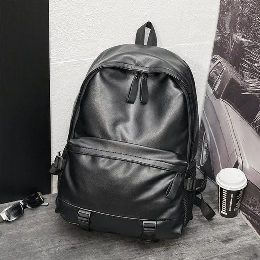 Sac à dos en similicuir grande capacité