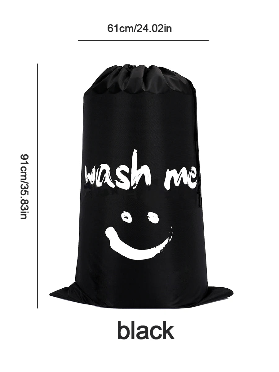 Sac de Lavage Nylon Smile Grande Capacité 61×91 cm