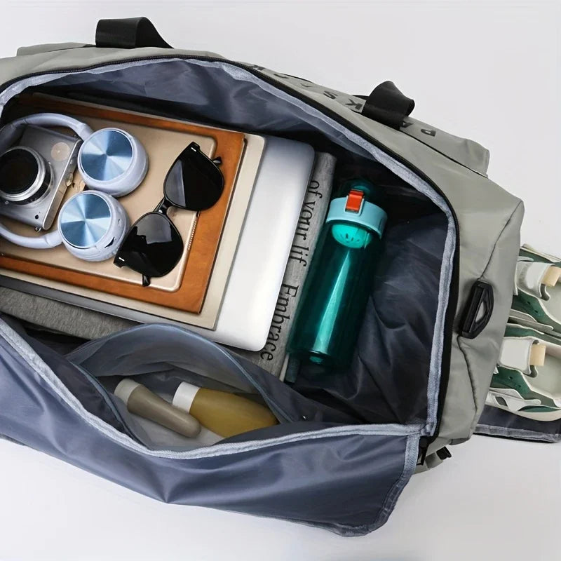 Sac de Voyage Multifonction Grand Format avec Compartiment Chaussures