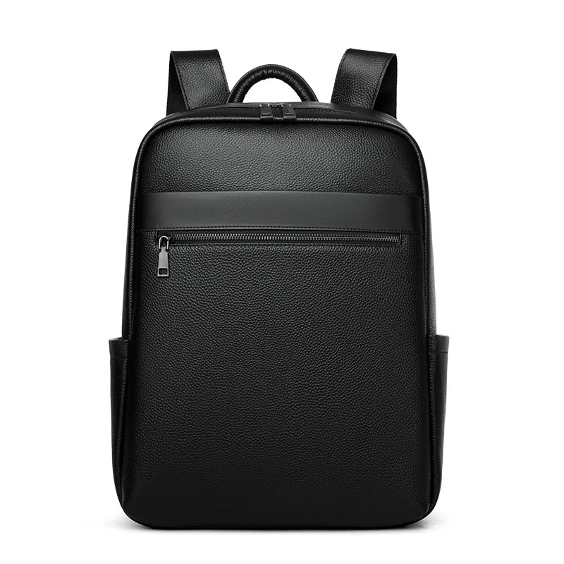 Sac à dos minimaliste en cuir véritable
