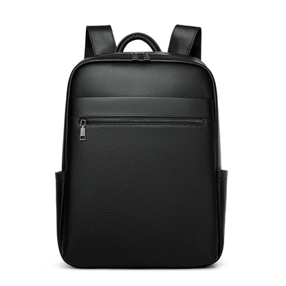 Sac à dos minimaliste en cuir véritable