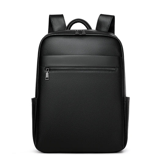 Sac à dos minimaliste en cuir véritable