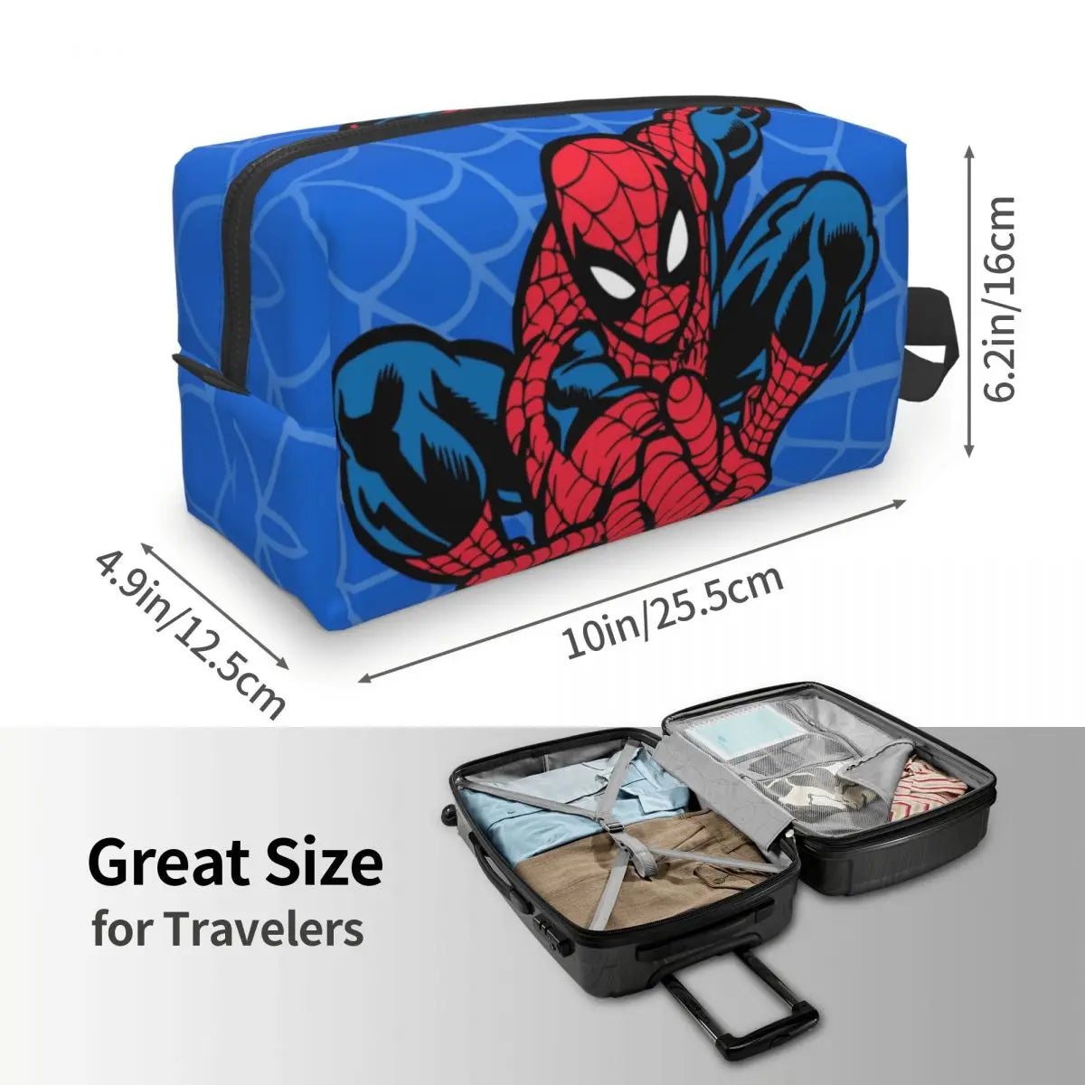 Trousse enfant Spiderman rangement école et voyage
