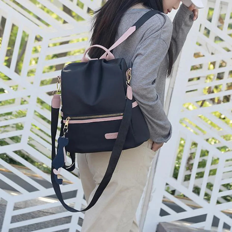 Sac à dos femme Oxford anti-vol léger et tendance