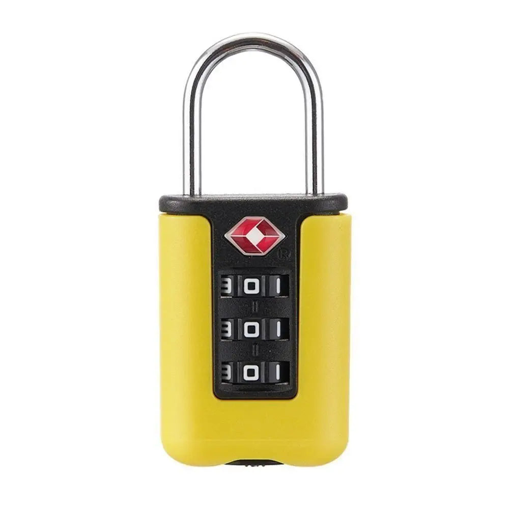 Cadenas TSA 3 Chiffres Coloré – Sécurité et Style pour Vos Voyages