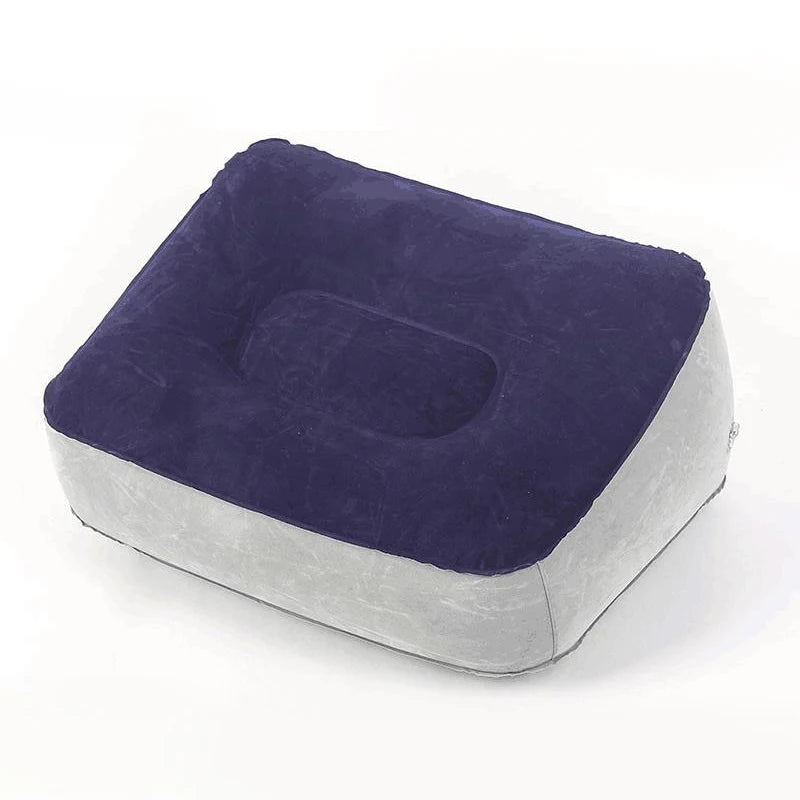 Coussin Repose-Pieds Gonflable de Voyage