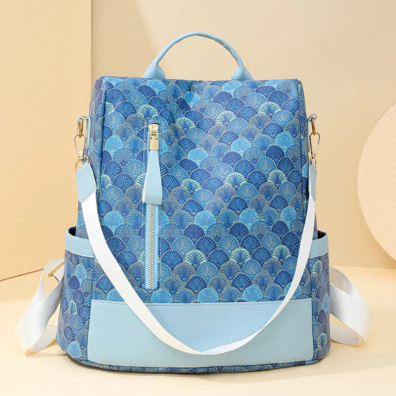Sac à Dos Femme Élégant en Cuir PU – Léger & Anti-vol