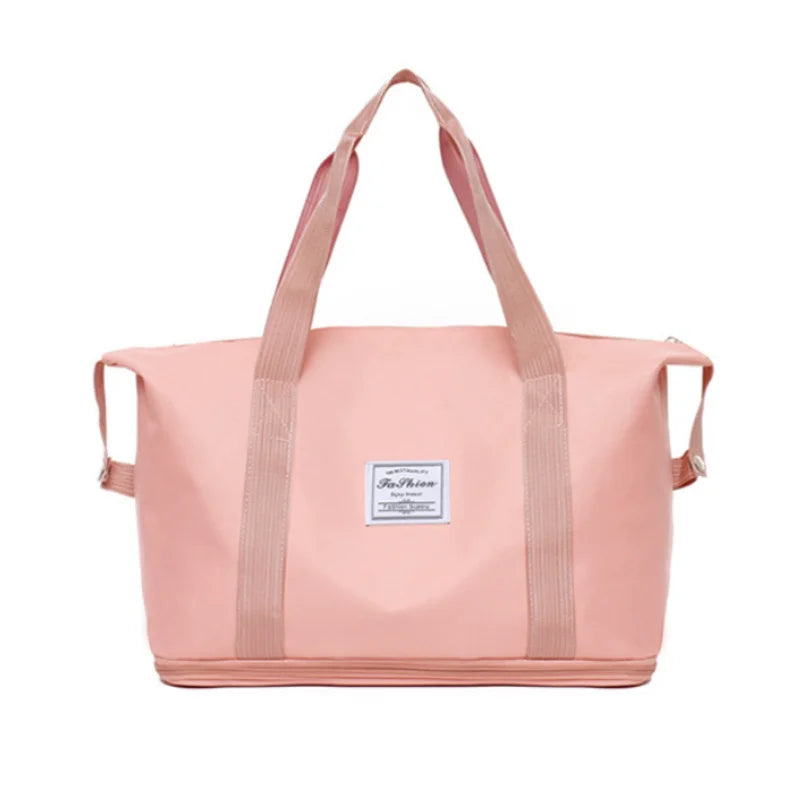 Sac de Voyage Femme Oxford Grande Capacité Extensible 42cm