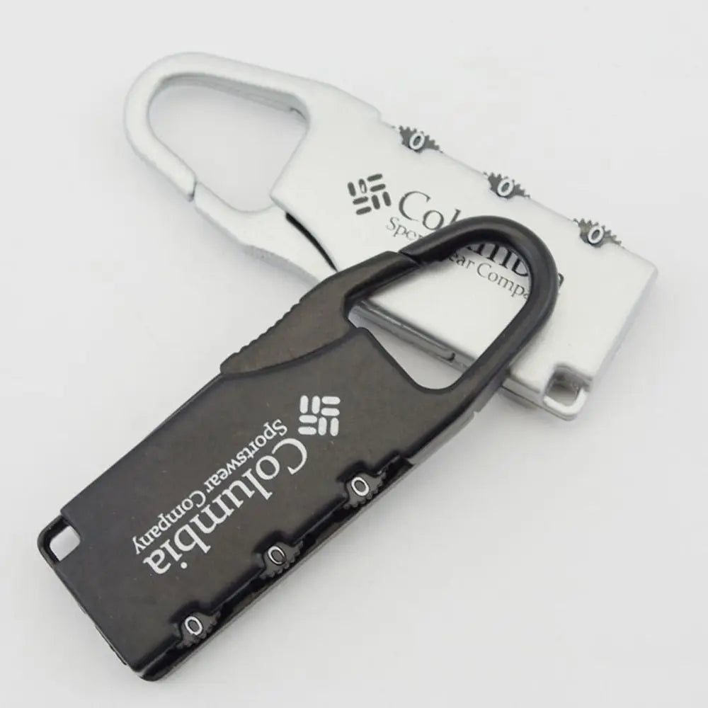 Cadenas Mousqueton à Code 3 Chiffres en Alliage de Zinc – Sécurité Légère pour Voyage