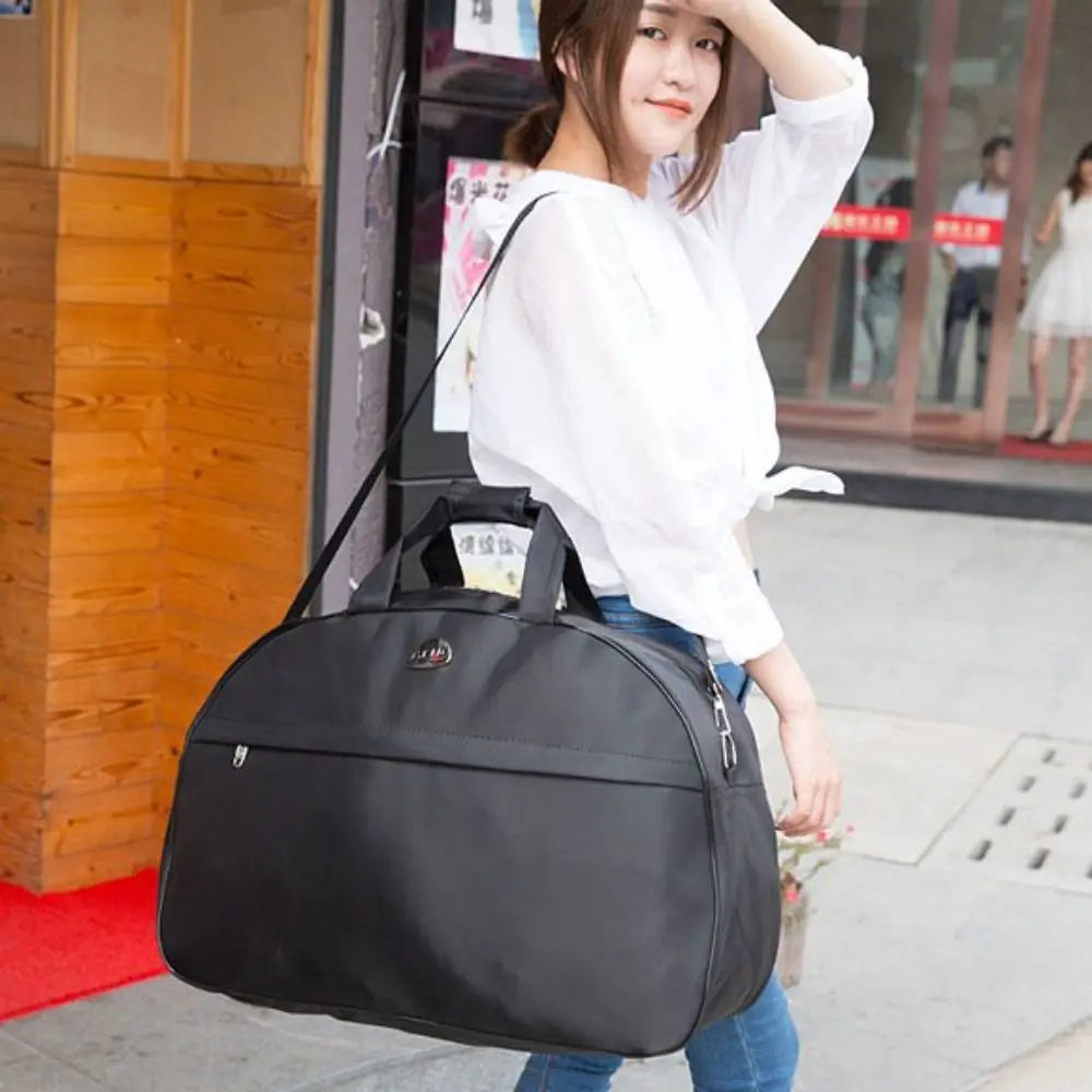 Sac de Voyage Pliable en Oxford 44x27x16 cm