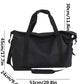 Sac de Voyage Unisexe Nylon Grande Capacité Bandoulière