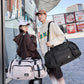 Sac de voyage en nylon imperméable avec compartiment chaussures