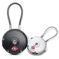 Cadenas TSA Rond 3 Chiffres avec Câble – Sécurité et Style Compact