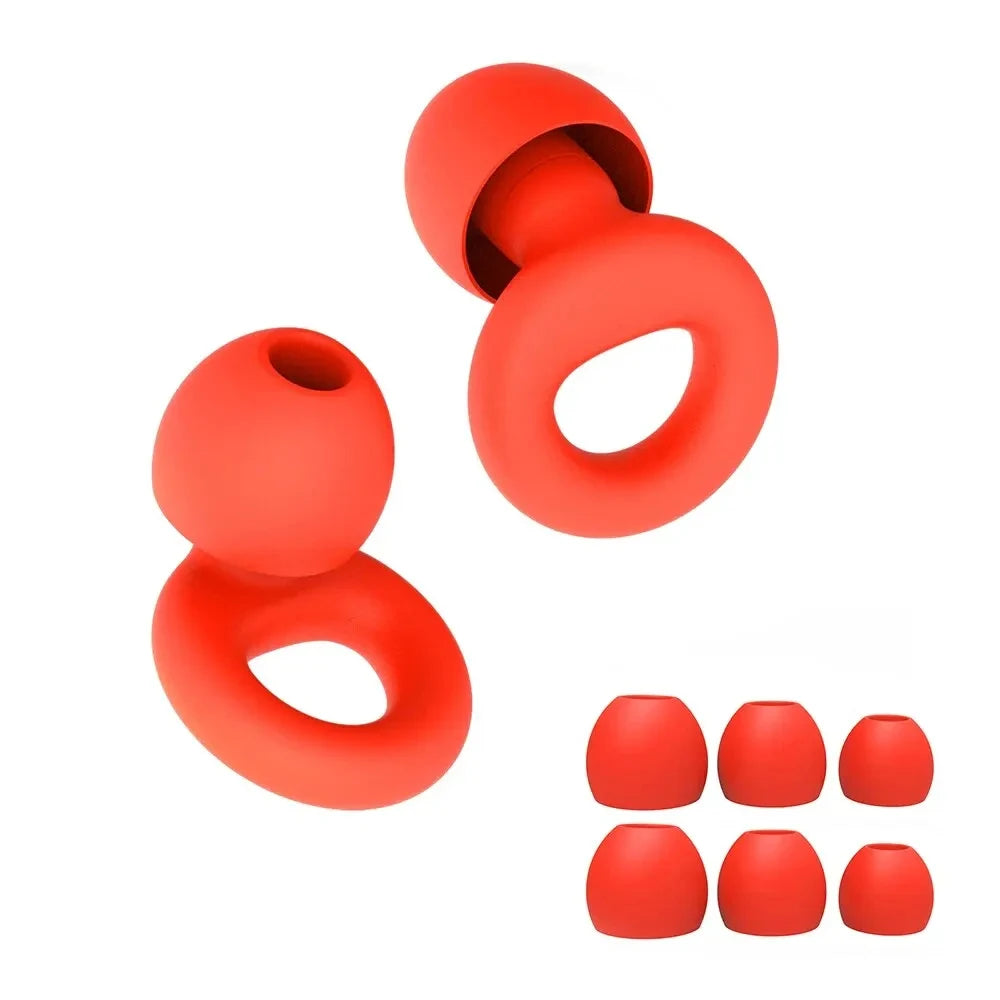 Bouchons d’Oreilles Réutilisables en Silicone