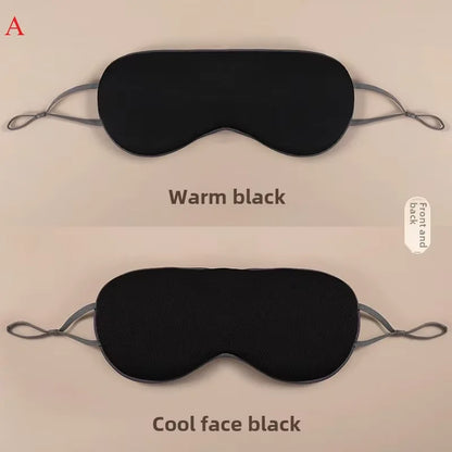 Masque de sommeil coréen léger réversible chaud et frais