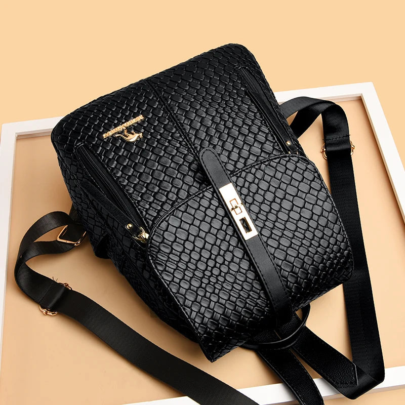 Sac à dos femme cuir PU