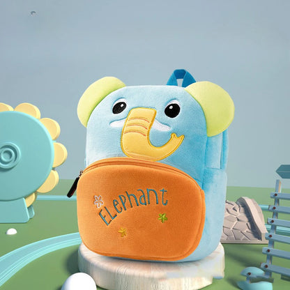 Sac à dos enfant animaux en peluche maternelle