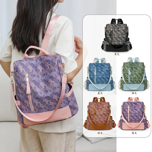 Sac à Dos Femme Élégant en Cuir PU – Léger & Anti-vol