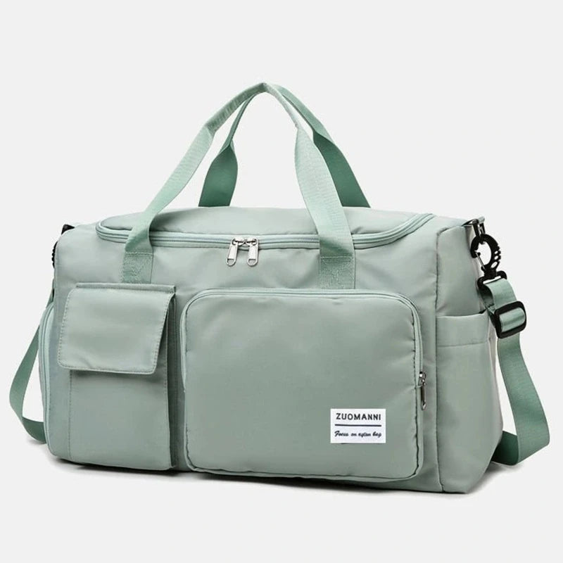 Sac de Voyage Femme 35L Compartiment Chaussures & Séparation Humide