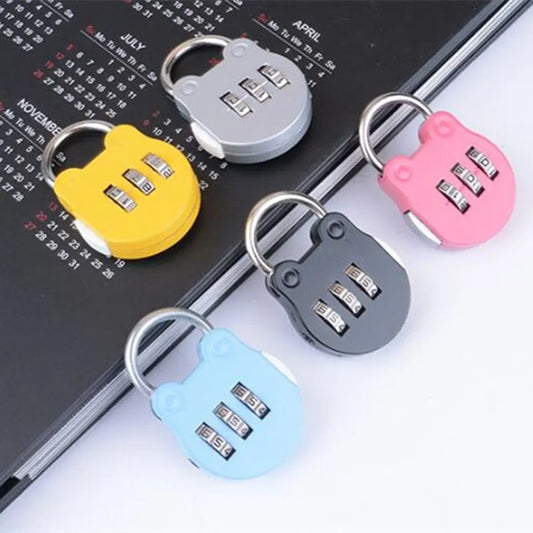 Cadenas à Code 3 Chiffres en Alliage de Zinc – Sécurité Voyage et Casier
