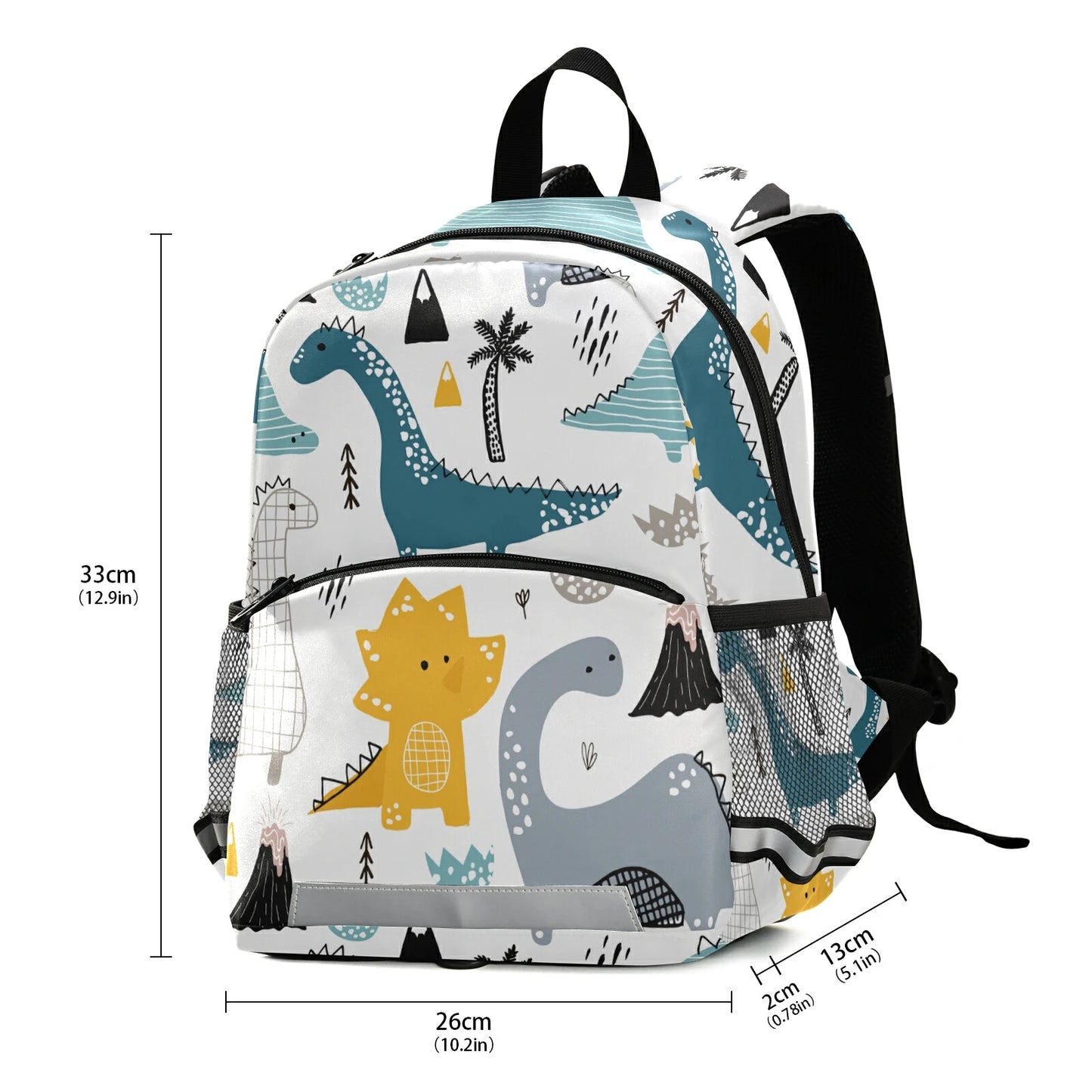 Sac à dos enfant dinosaure polyester léger