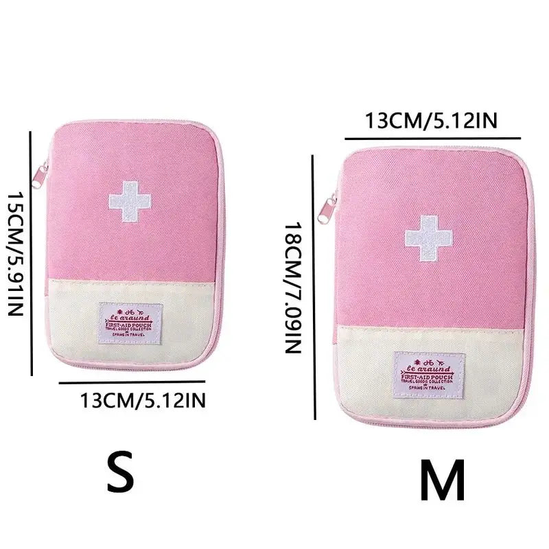 Pochette Médicale d’Urgence en Oxford – Trousse de Premiers Secours Portable