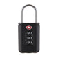 Cadenas TSA à Code 3 Chiffres – Sécurité Valises de Voyage