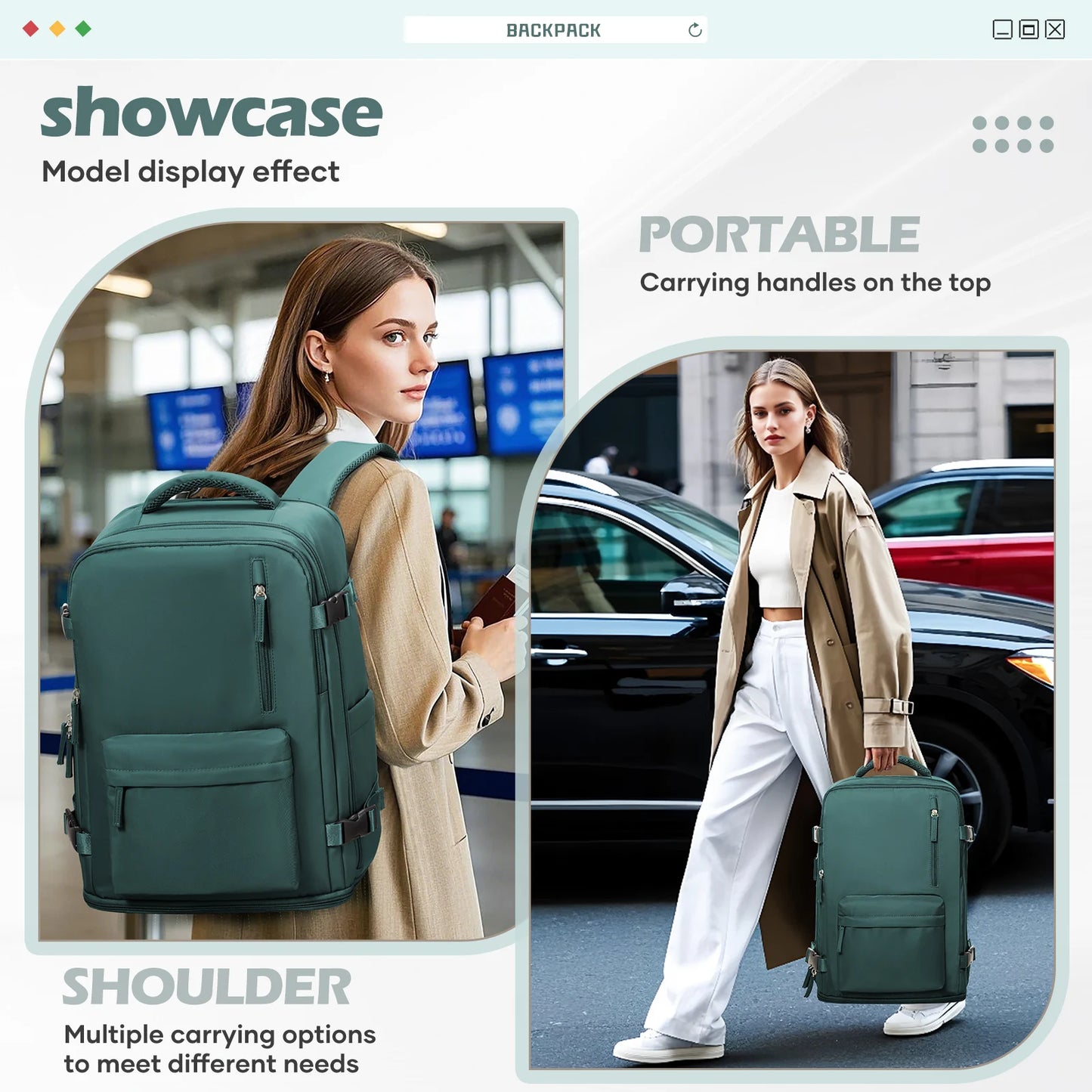 Sac Cabine 20–35L Voyage & Ordinateur